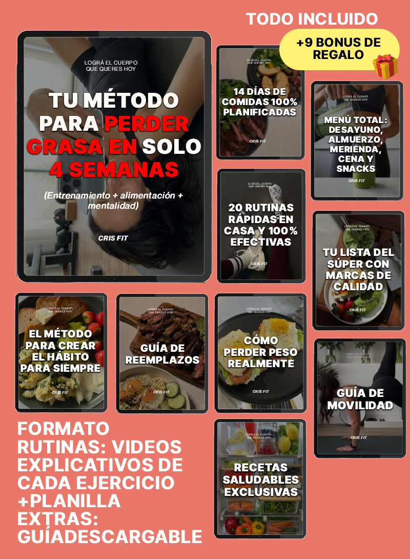 Eliminá La Panza En 4 Semanas: Método 100% Efectivo De Entrenamiento + Alimentación